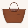 Longchamp –  Sac porté main Le Pliage green M